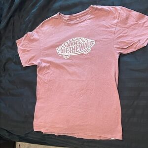 Vans Dusty Pink Logo Tee